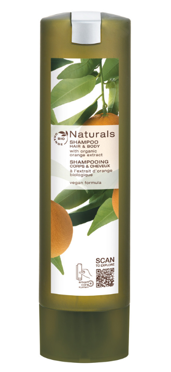 Naturals hair & bodywash 300ml SmartCare