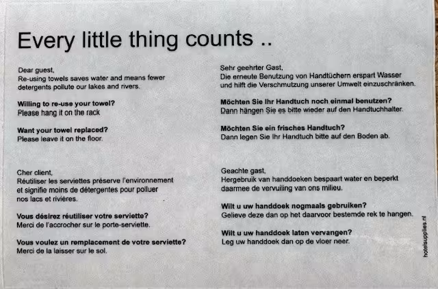 Handdoeksticker per stuk