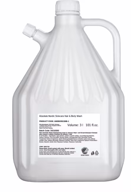 Nordic Skincare hand & bodywash 3L navulling