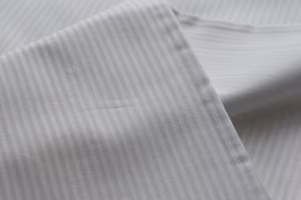 Kussensloop T250 4mm satijnstreep 80% Egyptisch katoen - 20% polyester 65 x 90 cm