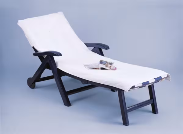 Strandlaken antraciet 100 x 180 cm