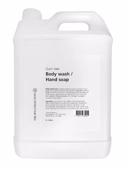 The Spa Collection Gum Tree bodywash & liquid soap 5L
