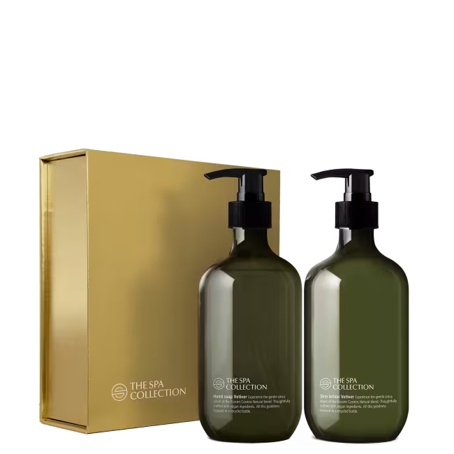 The Spa Collection Vetiver giftbox 475ml pomp