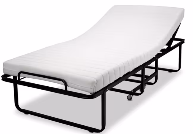 Vouwbed met lattenbodem incl. hoes