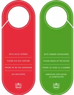 Deurhanger Please do not disturb