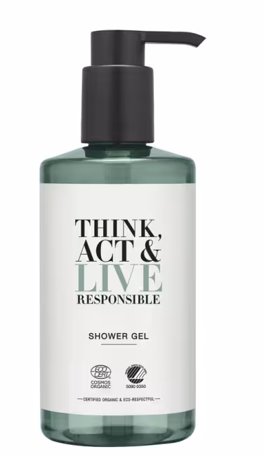 Think, Act & Live Responsible bodywash 300ml pomp