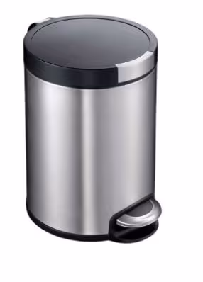 Pedaalemmer 5L mat rvs