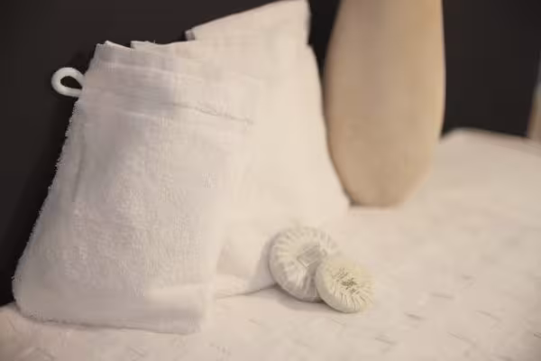 Washandje 400 gram / m2 getwijnde lusring gesponnen 15 x 21 cm